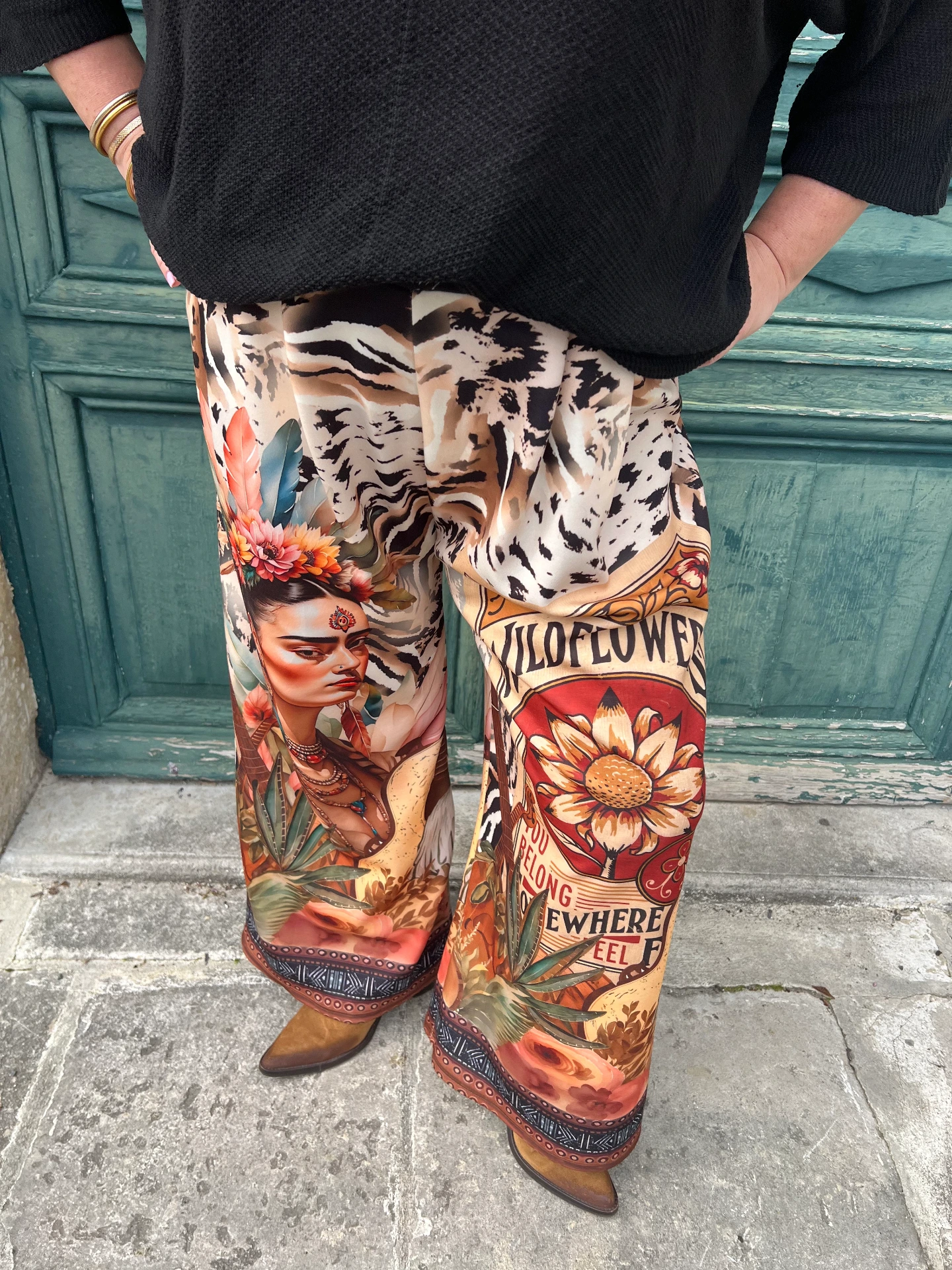 Pantalon "Frida Kahlo"