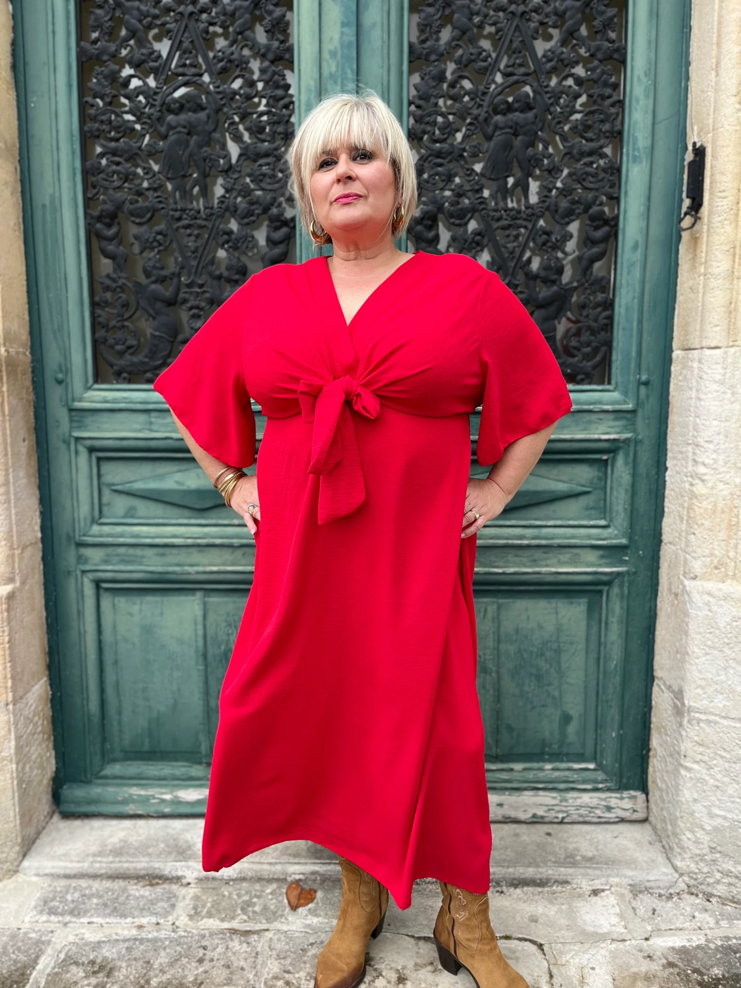 Robe "Attention j’arrive"