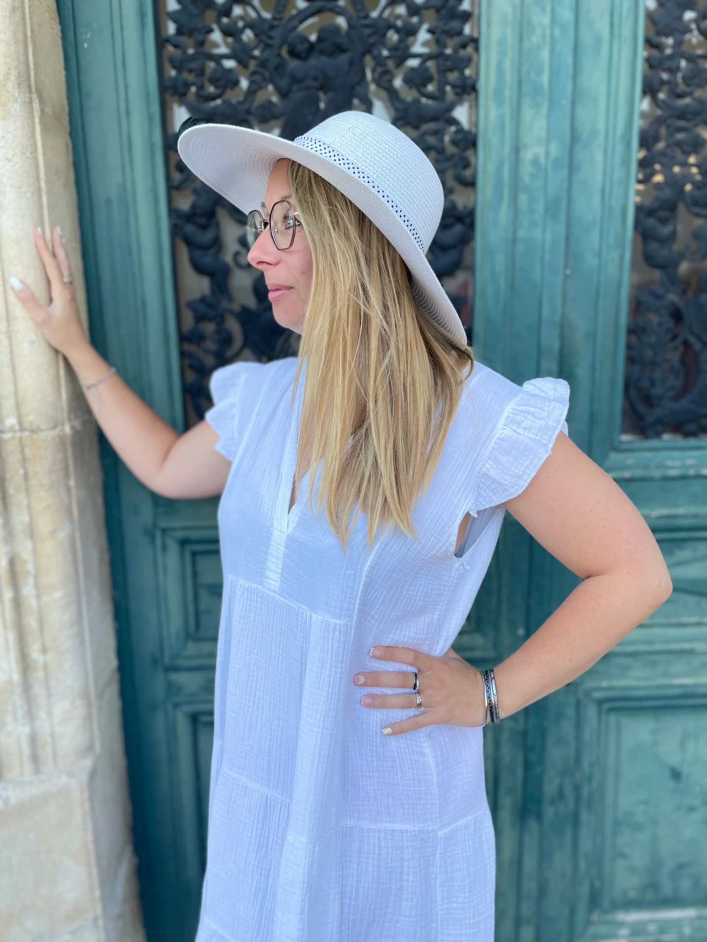 Robe "Douce Harmonie" (Blanc)