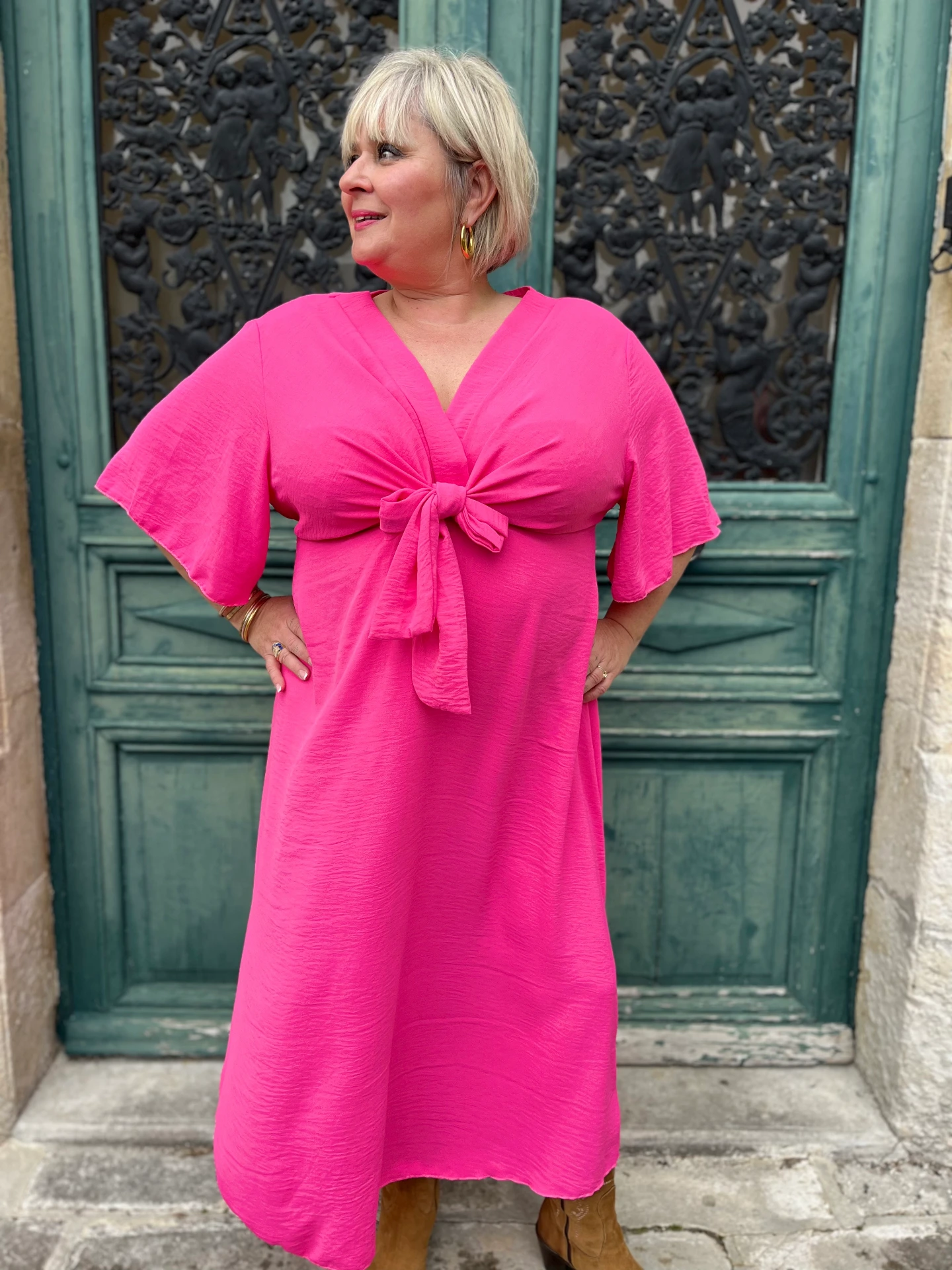 Robe "Attention j’arrive"