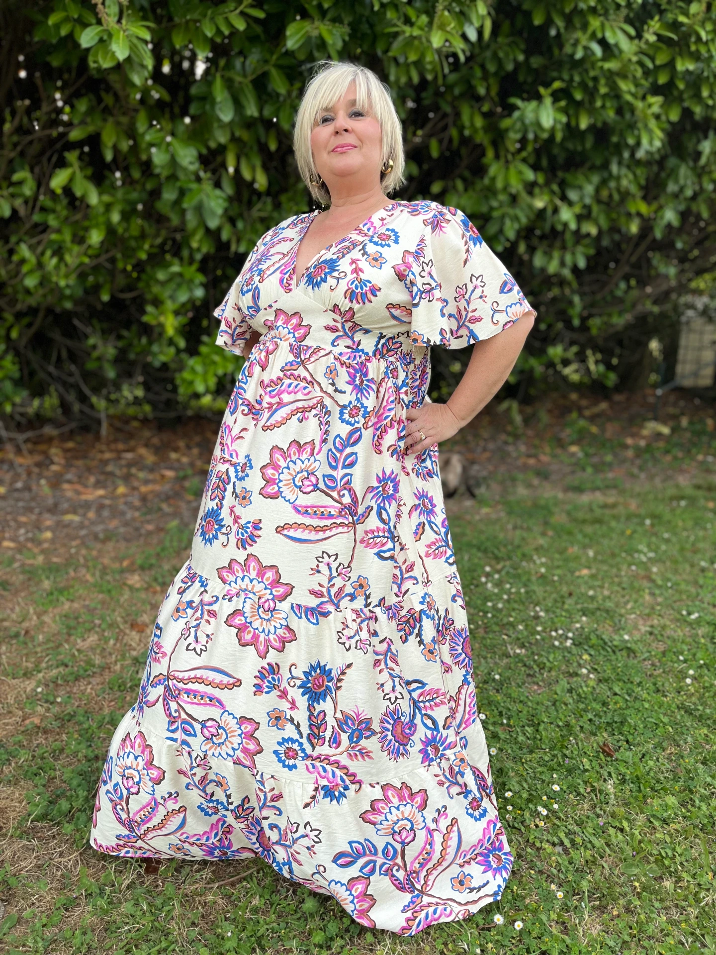 Robe "Floral & bohème"