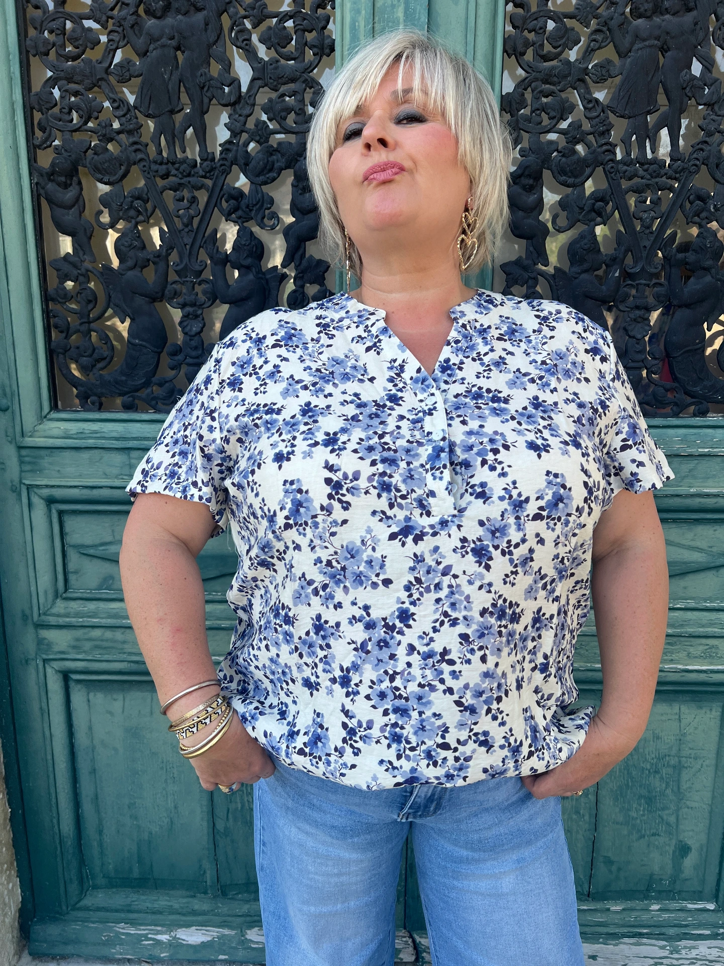 Tunique "Petite fleurs"