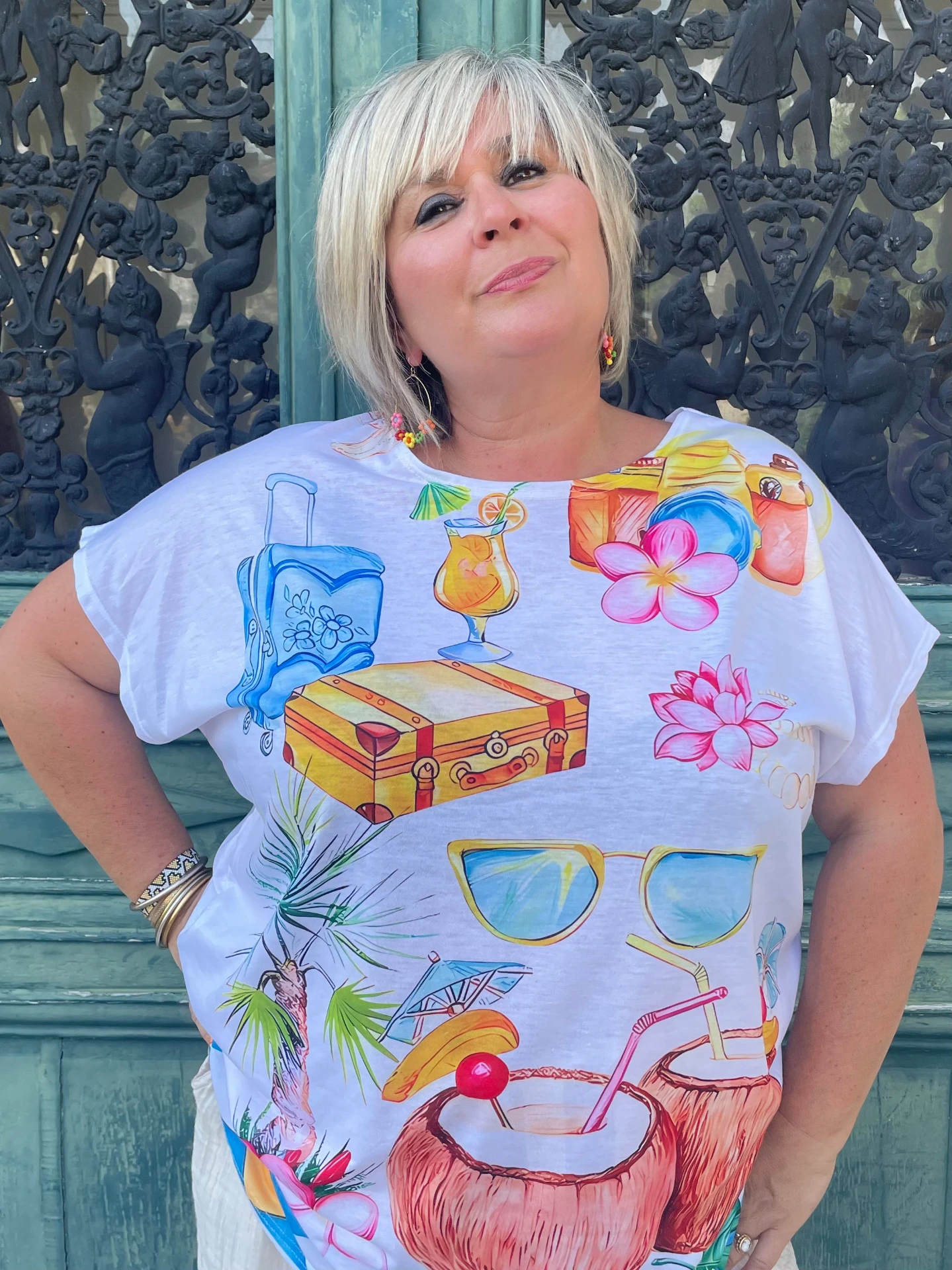 T-shirt "Escapade Tropicale"