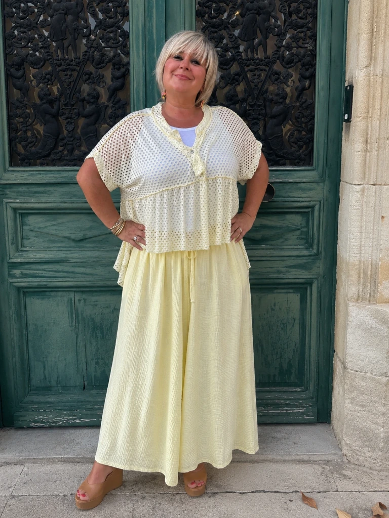 Pantalon "Gaze soleil"