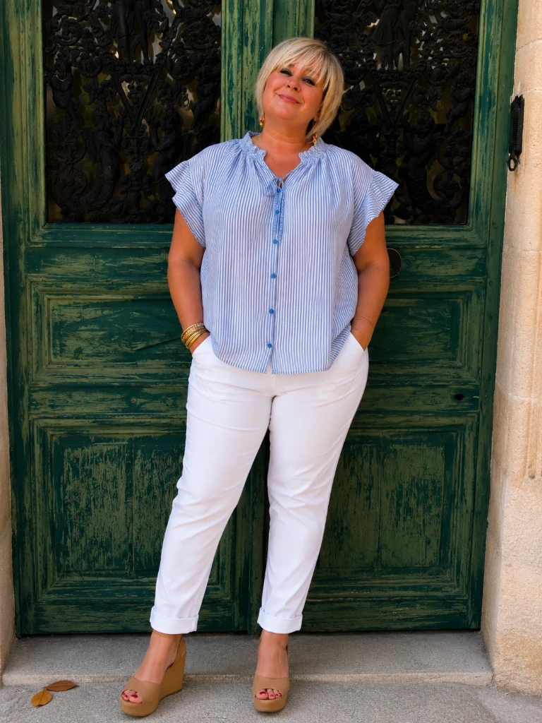 Blouse "Brise Marine"