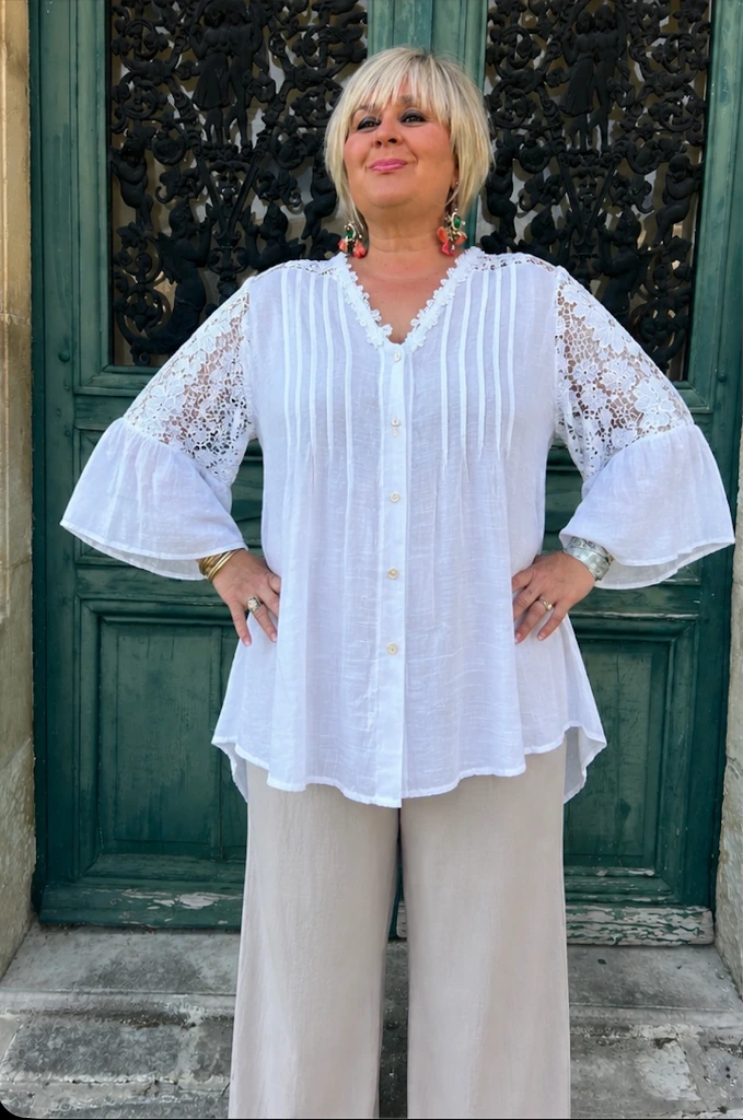 Chemise "Citron Meringué"