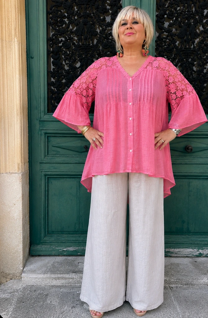 Chemise "Citron Meringué"