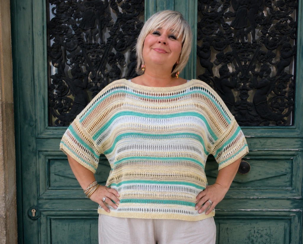 Pull crochet "Riviera"