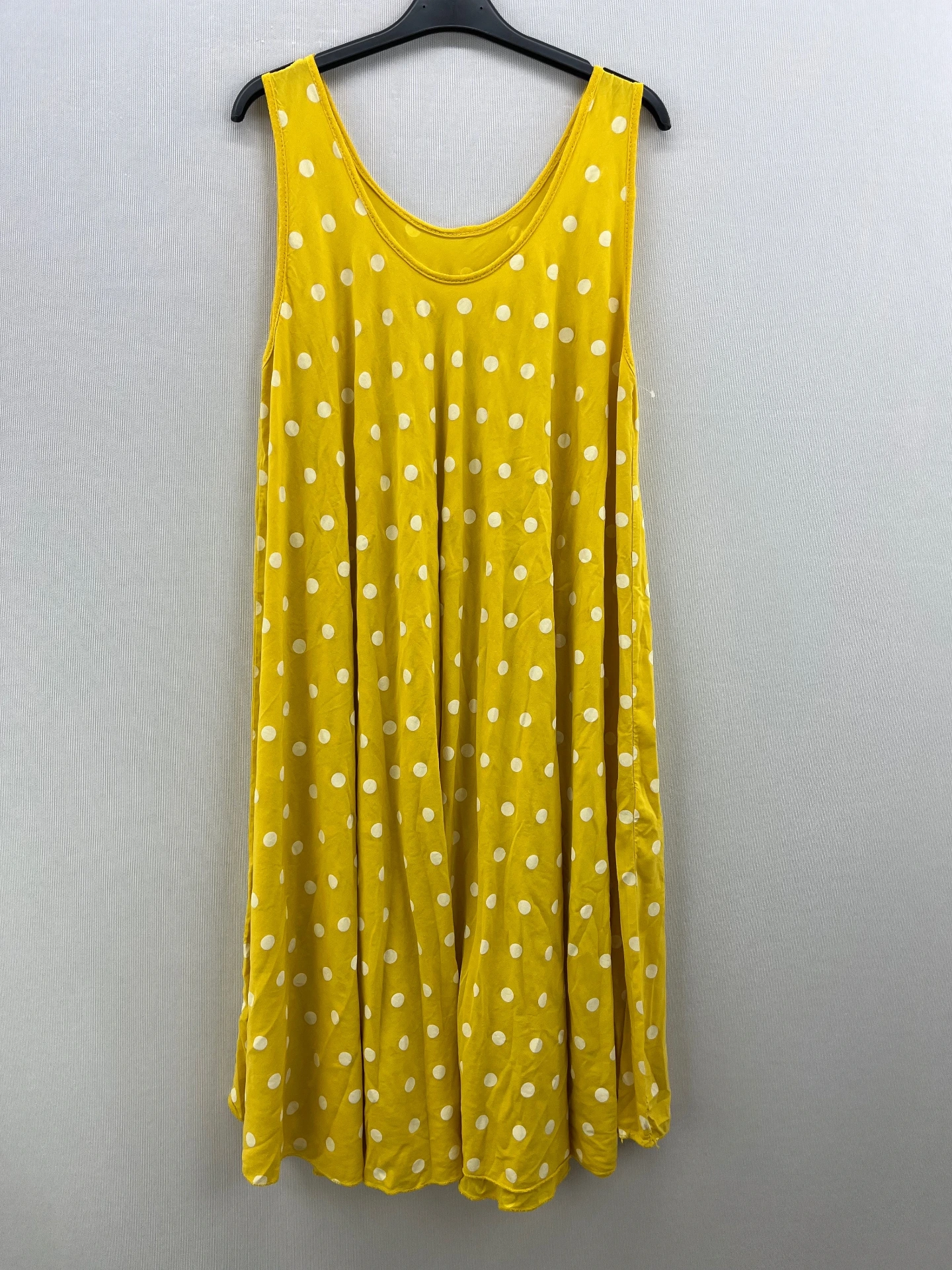 Robe longue à pois
