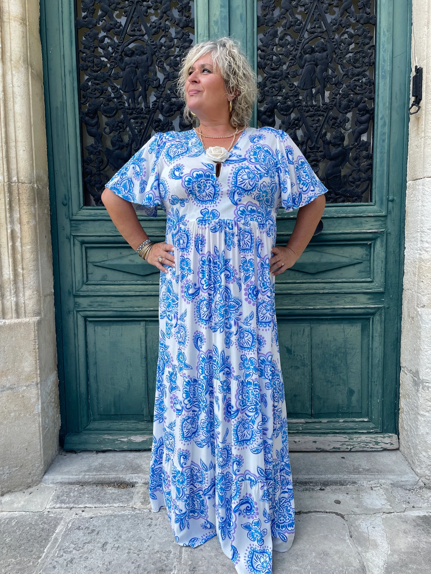 Robe Bleu Azur (XL)