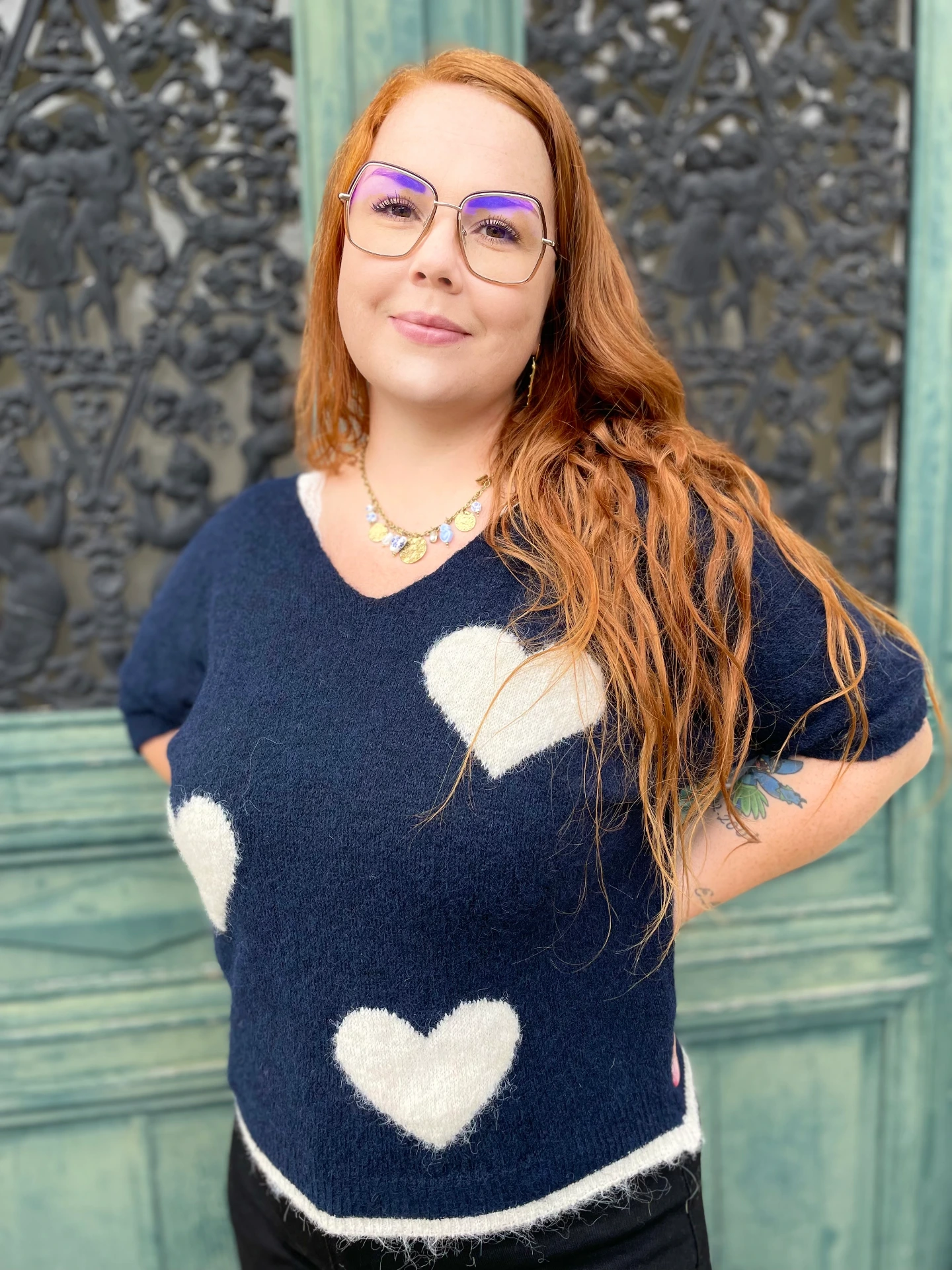 Pull "Coup de Love Marine"