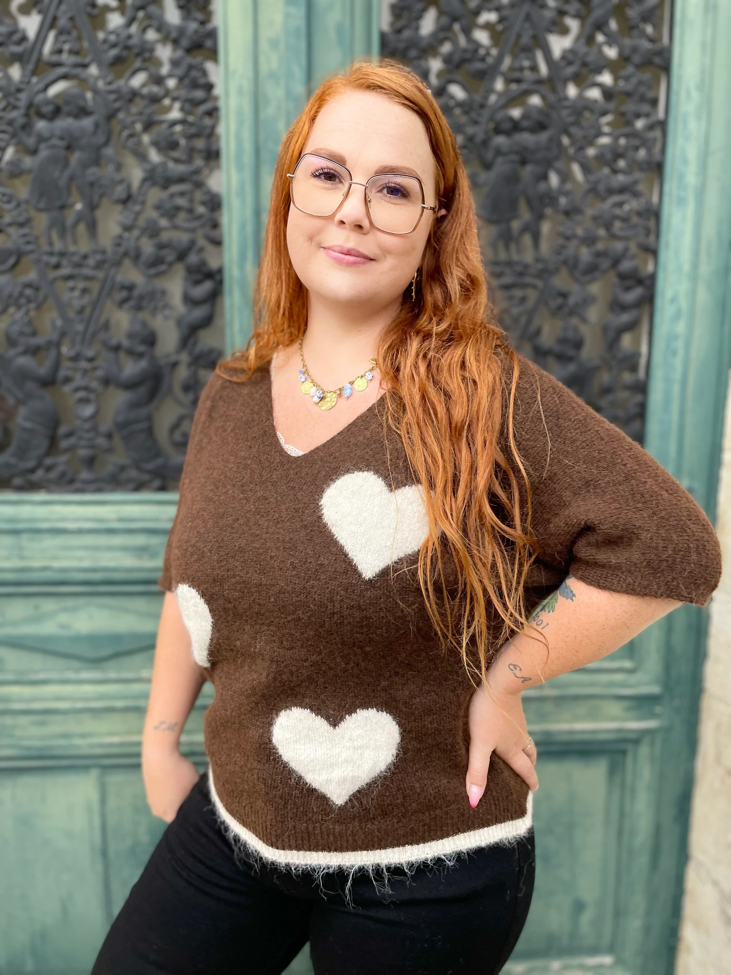 Pull "Coup de Love Chocolat"