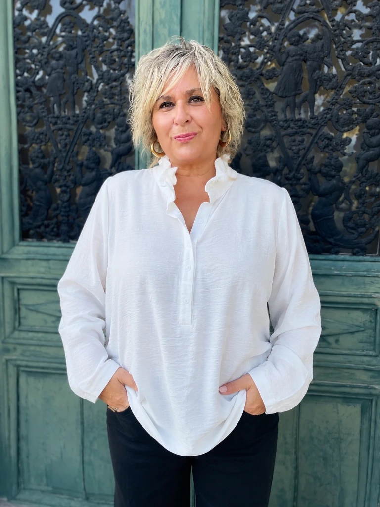 Blouse "Reine de Cœur"