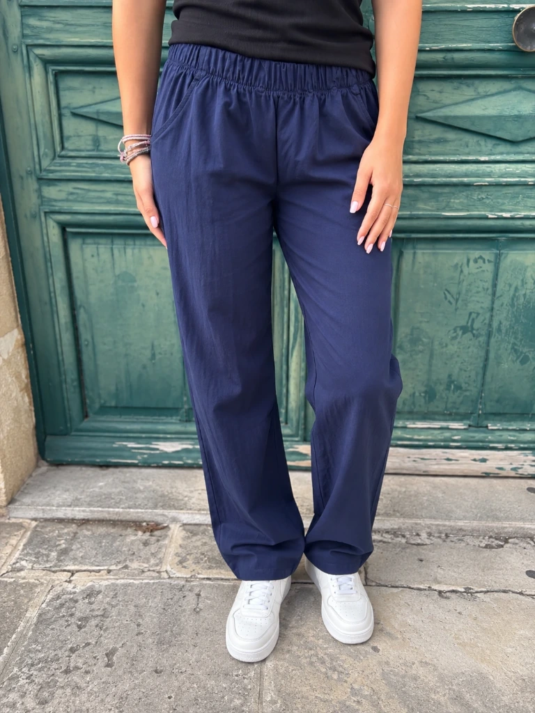 Pantalon Taille Élastiquée