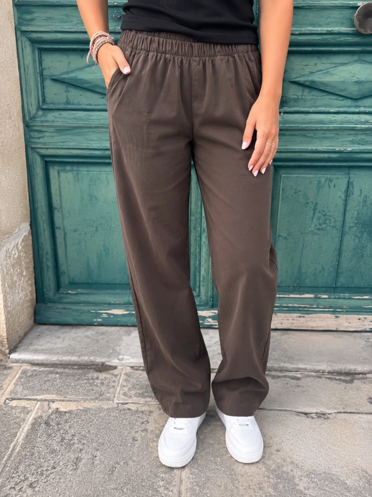 Pantalon Taille Élastiquée