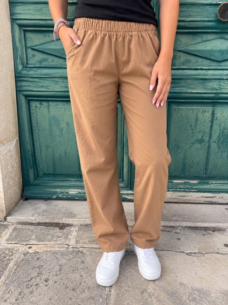 Pantalon Taille Élastiquée