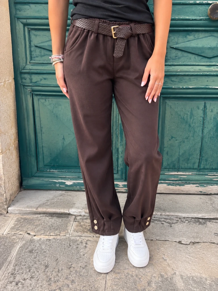 Pantalon Suédine