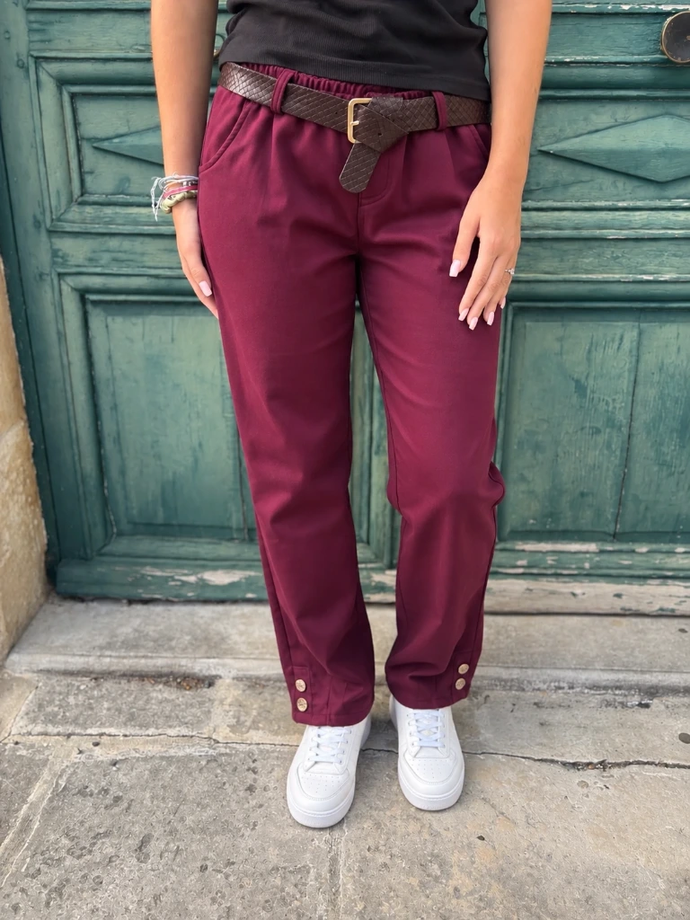 Pantalon Suédine