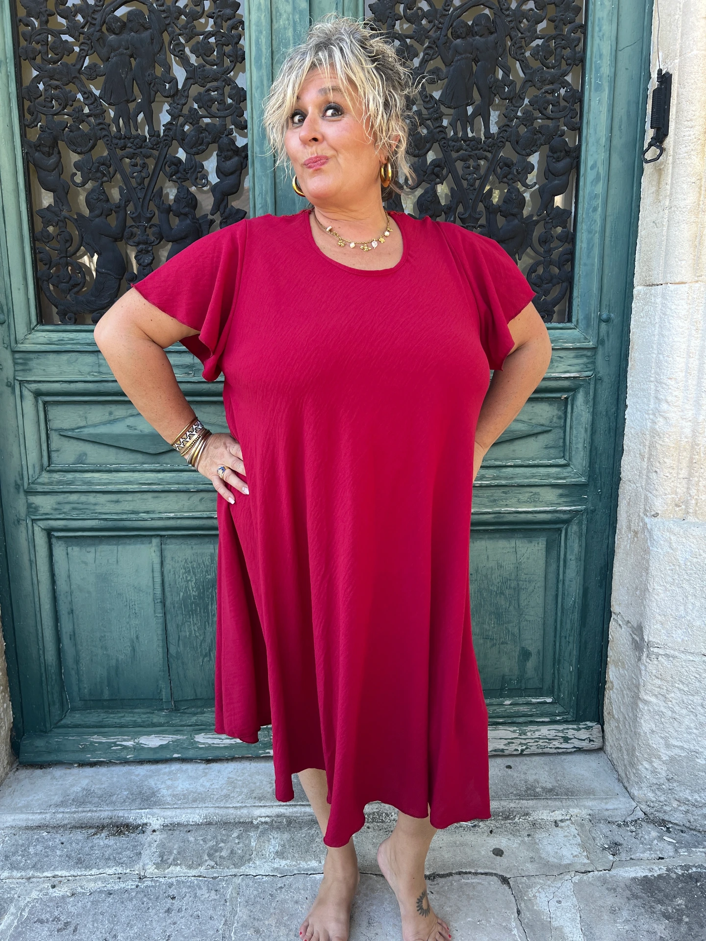 Robe Dos Dentelle