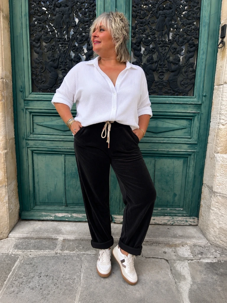 Pantalon Velours Côtelé