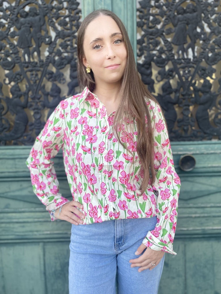 Chemise Fleurie