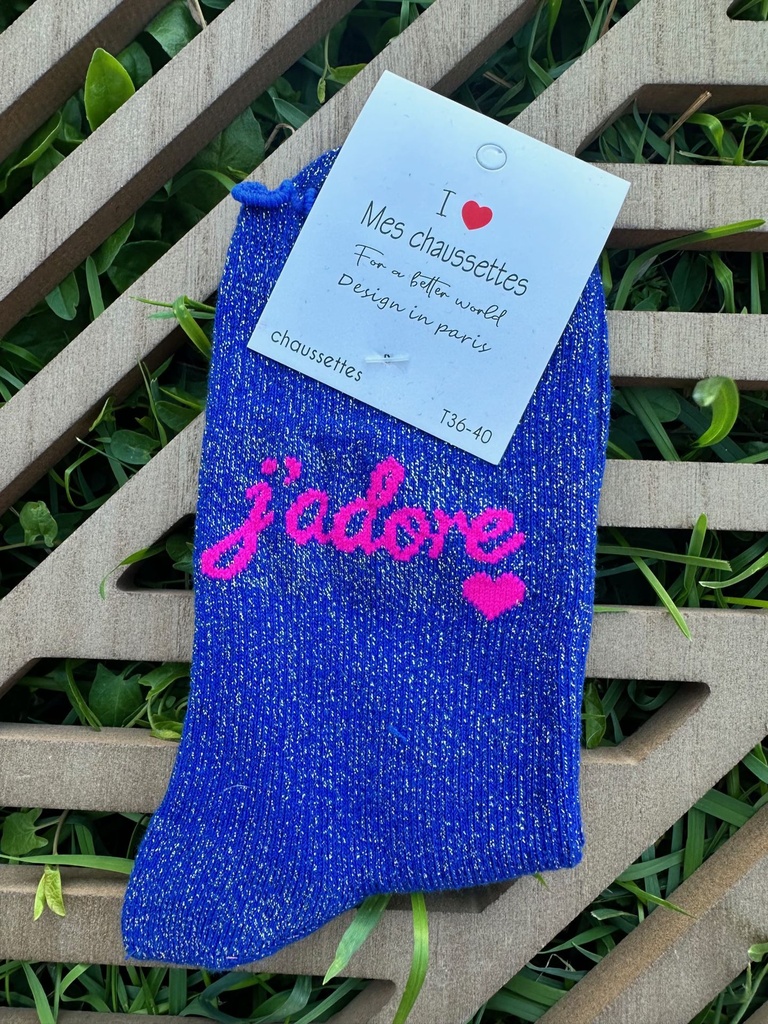 Chaussettes J'adore