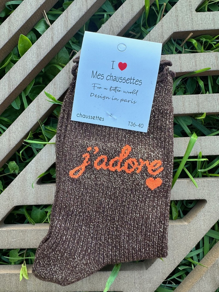 Chaussettes J'adore
