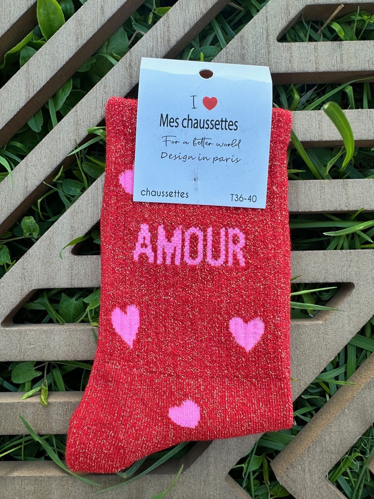 Chaussettes Amour