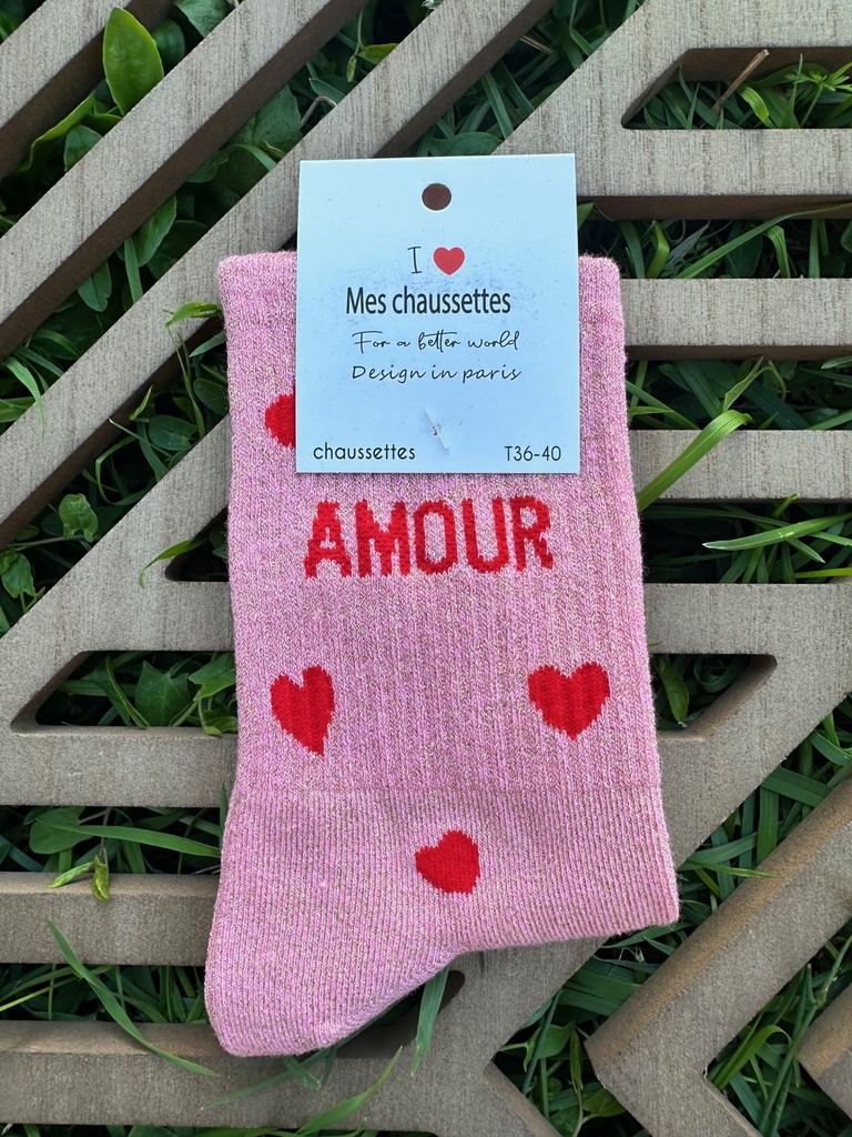Chaussettes Amour