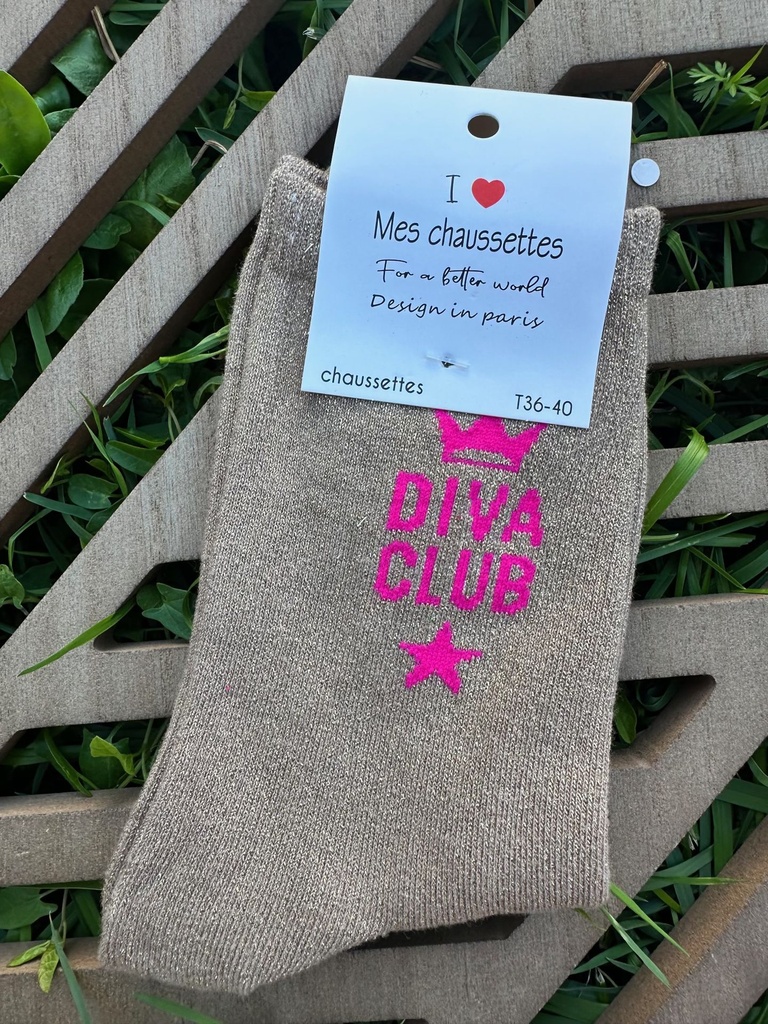 Chaussettes Diva Club