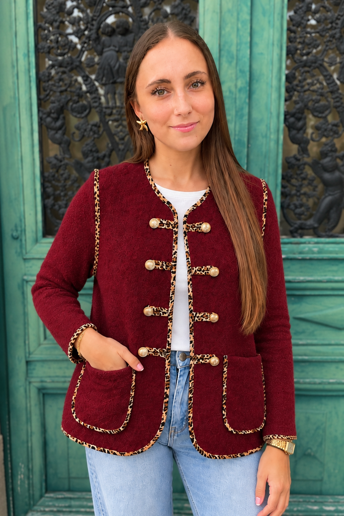 Veste Bouton Officier