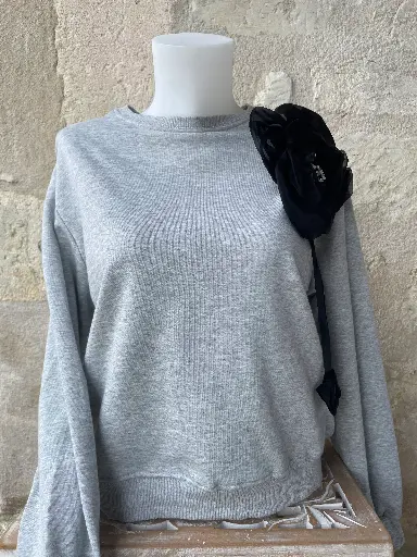 Pull fleur 