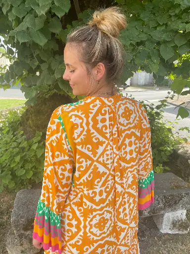 Robe "Bohème Soleil"