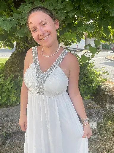 Robe "Soleil Blanc"