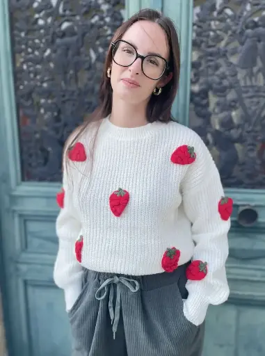 Pull “Mood : chocolat chaud”